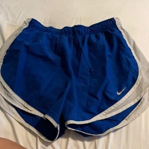 blue nike shorts
